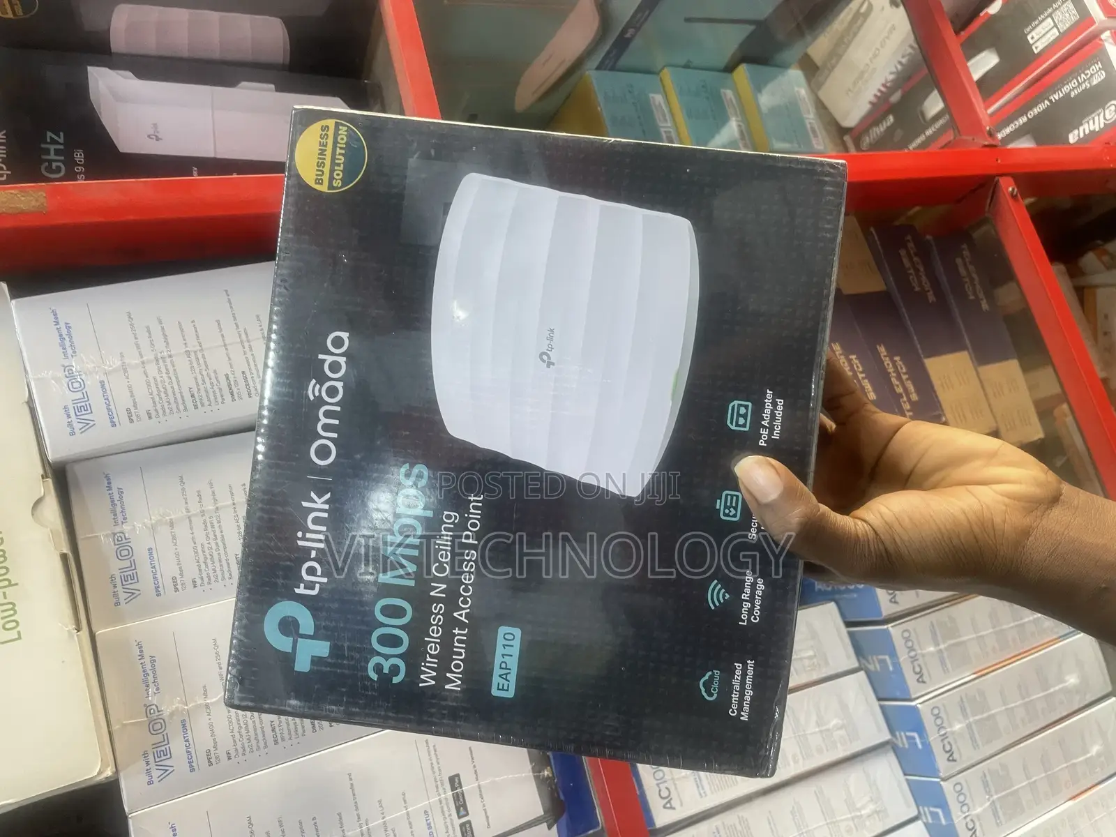 Tplink Ceiling Mount Access Point Omada 300mbps