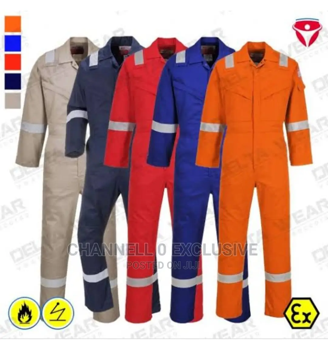 Coverall With Reflective