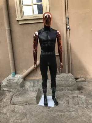 Black And Rose Gold Mannequin Display