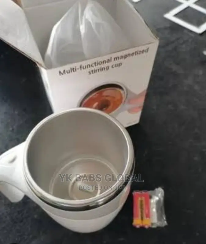 Automatic Magnetic Self Mixing Multi-Purpose Cups