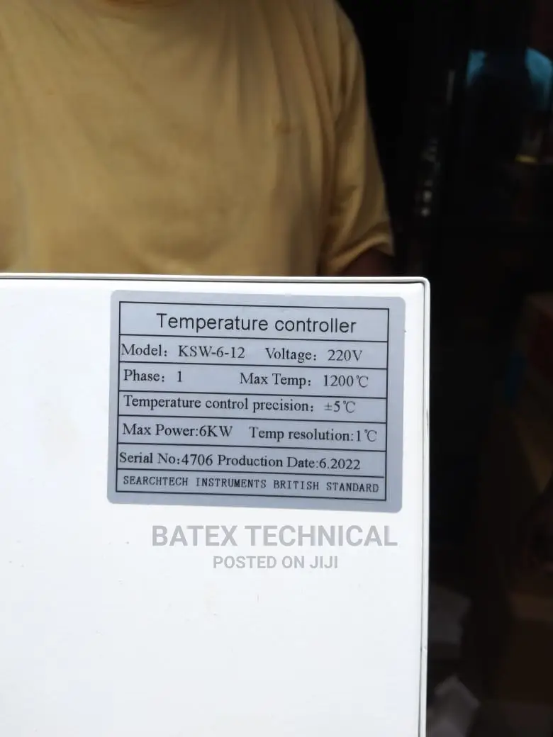 Mufflle Furnace Max Temp 1200 C