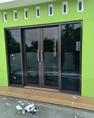 Double Leave Aluminium Door