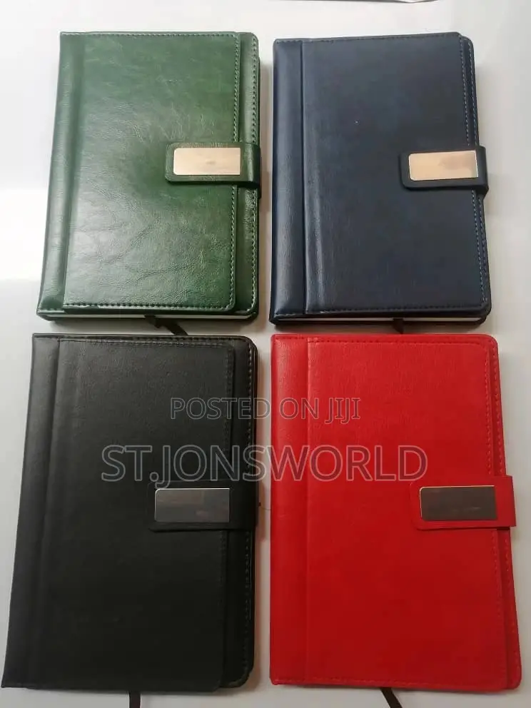 Leather Branded Diary and Noted Pad