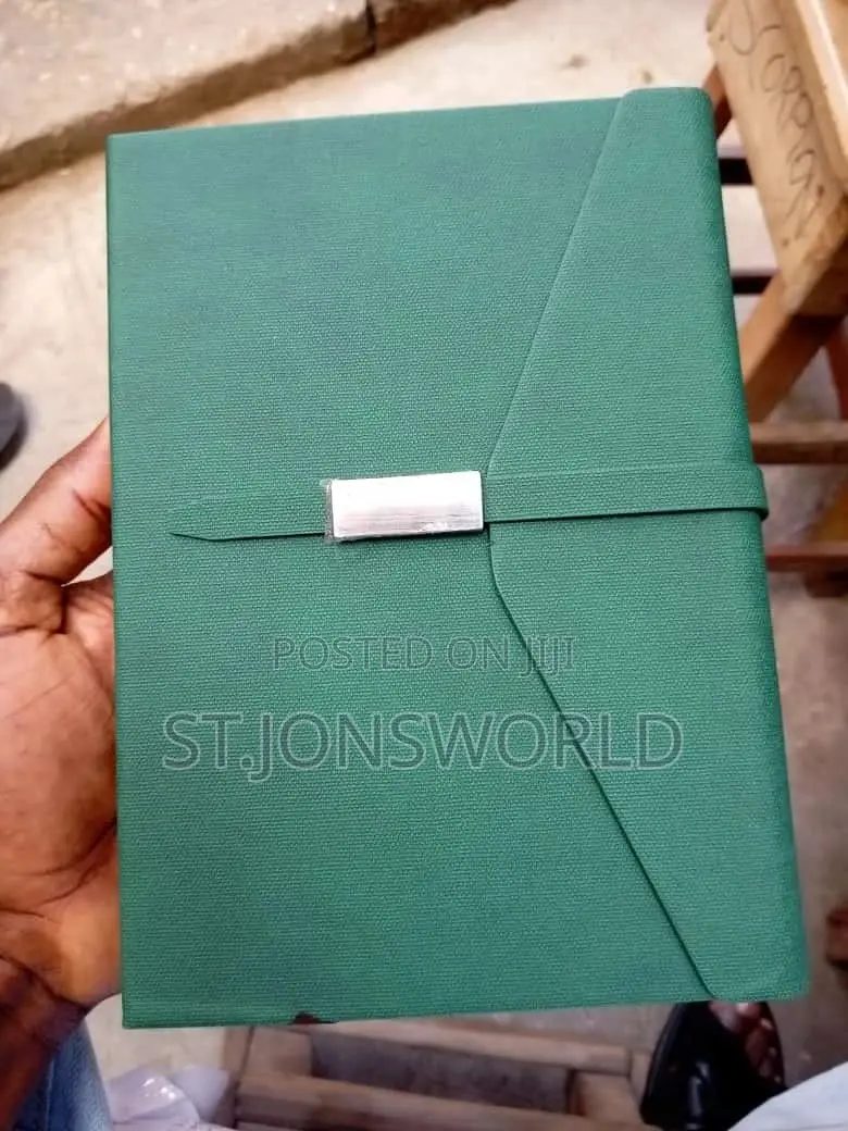 Leather Branded Diary and Noted Pad