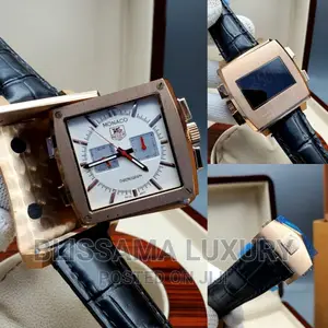 Monaco Tag Heuer Premium Luxury Two Faced Wristwatch –Stylish, Durable