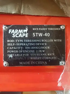 Rice Paddy Thresher