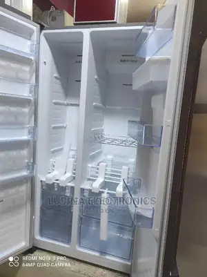 Brand New HISENSE(Side by Side)Fridge/Black Mirror/Dispenser