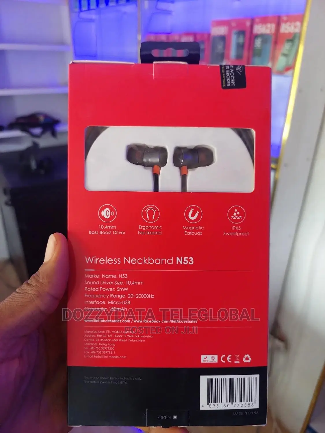 Itel N53 Wireless Neckband