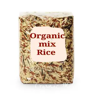 Organic Basmati, Camargue and Wild Rice. 1kg