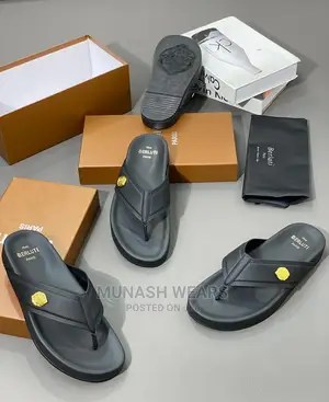 Berluti Leather Slipers