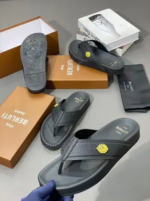 Berluti Leather Slipers