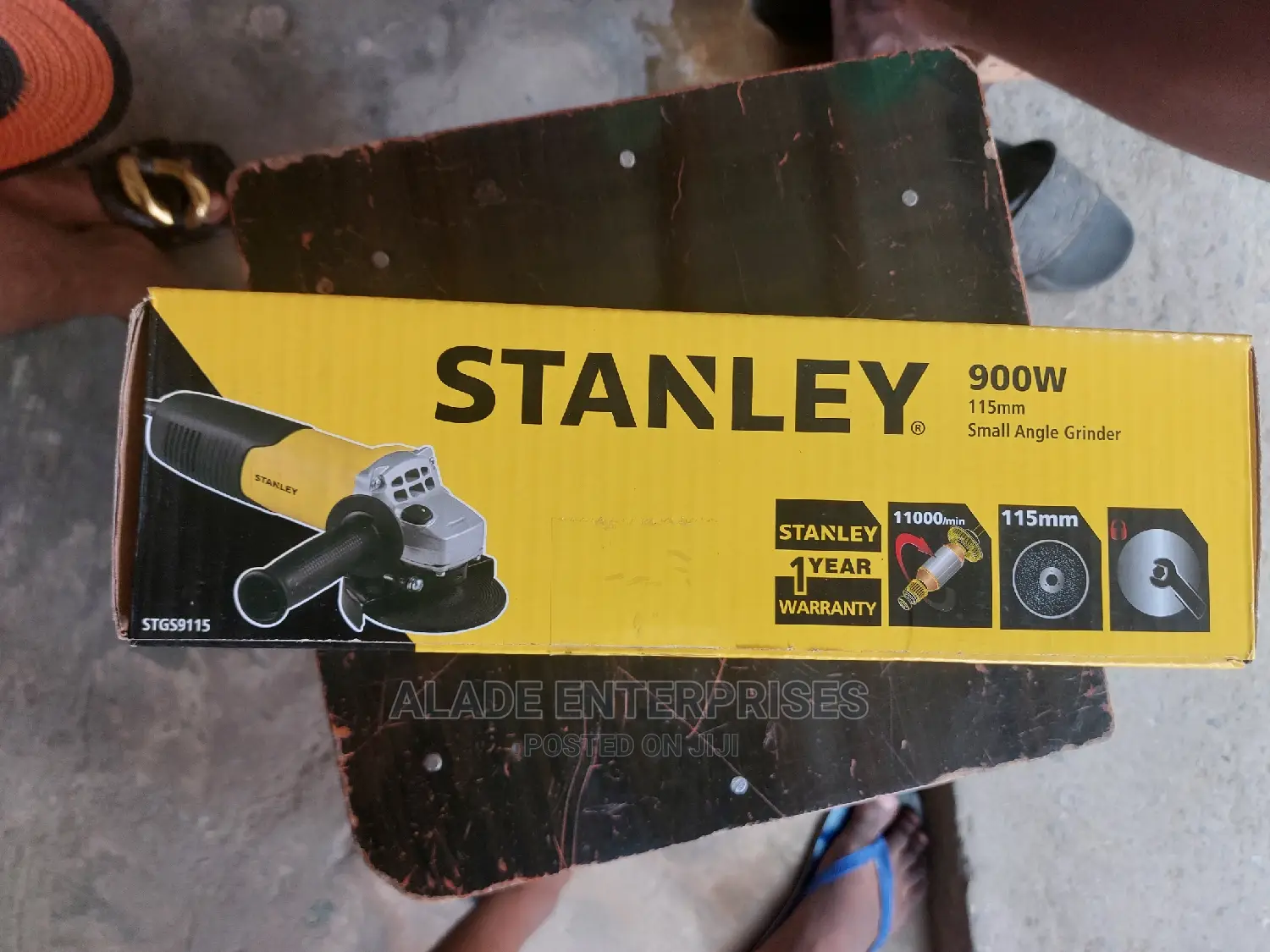 900w 115mm Small Angle Grinder