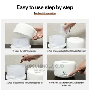 300ml U-Ltrasonic Air Humidifier Aroma Diffuser Mist Maker