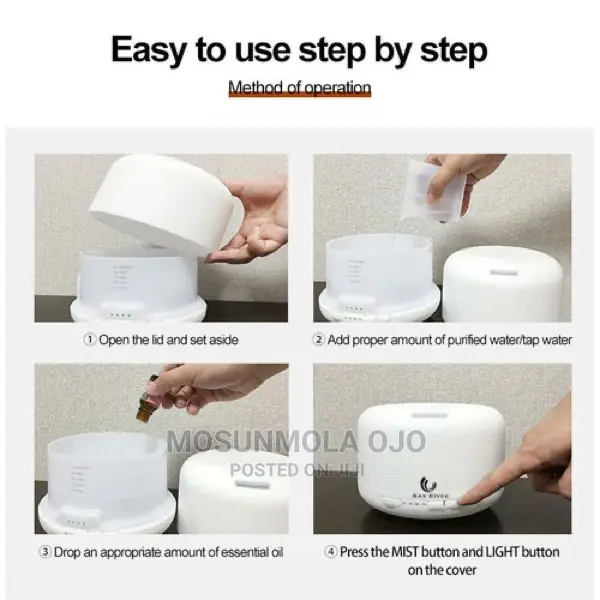 300ml U-Ltrasonic Air Humidifier Aroma Diffuser Mist Maker