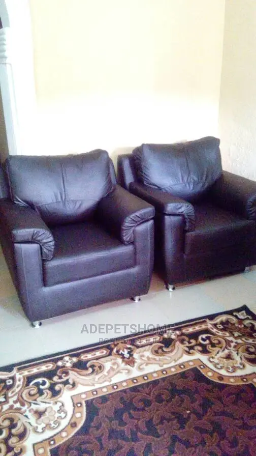 Complete Set Leather Sofa.