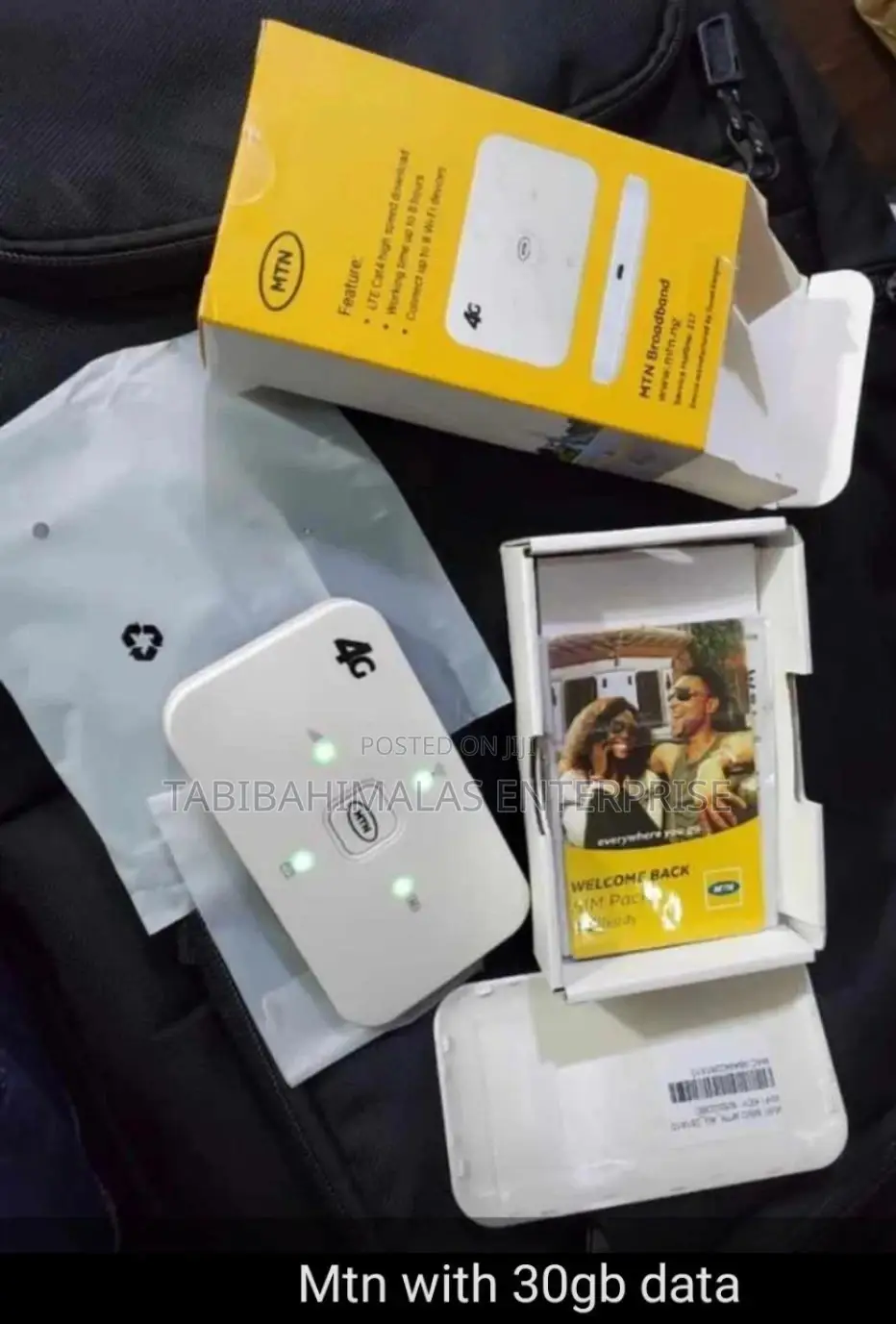 MTN ZLT Wifi M30s +30gb Data