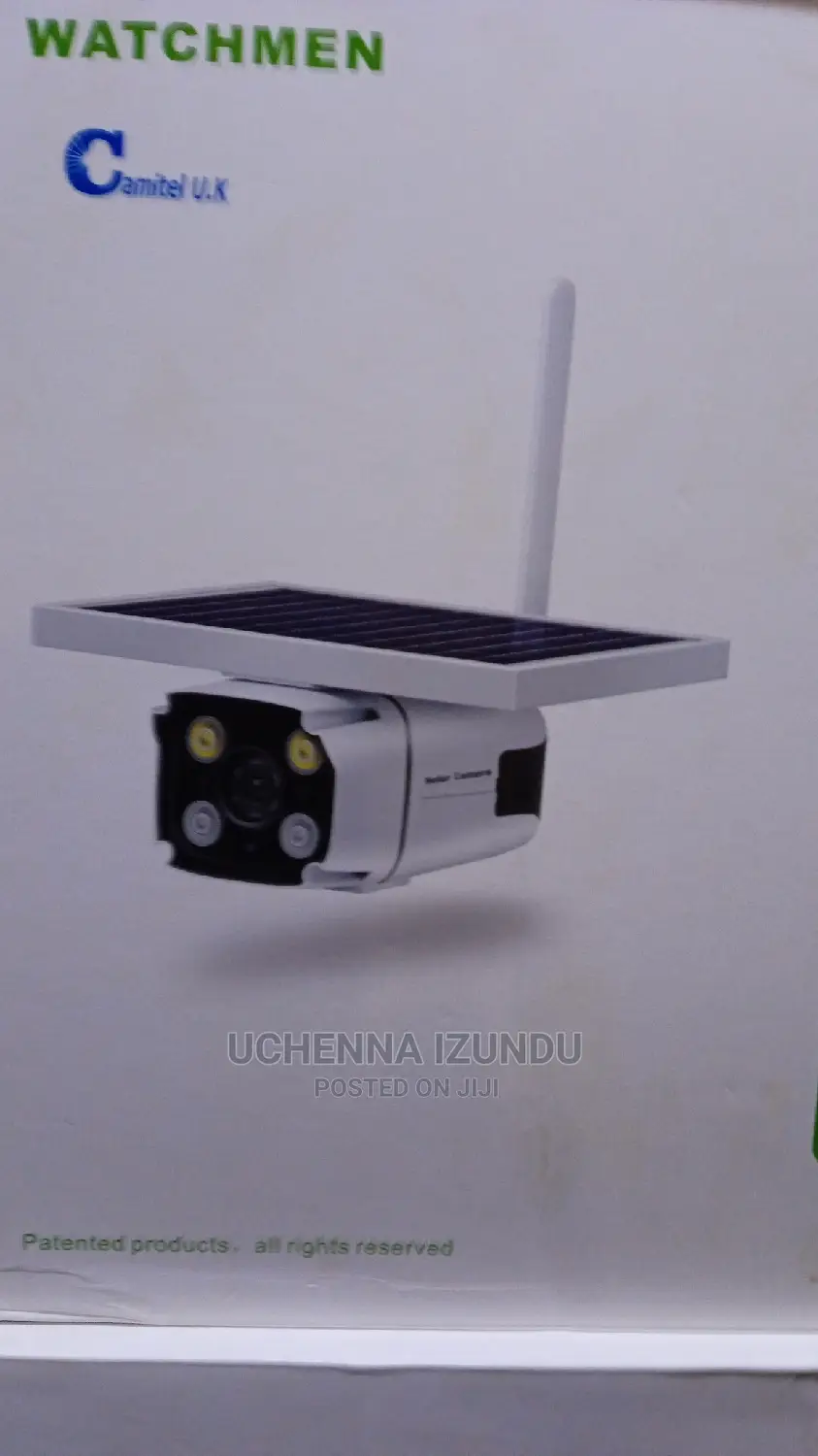 Solar Powered CCTV Camera