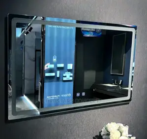 Long Executive Mirror With Lights