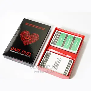 Couples Friends Adult Get Together Dare Game Card