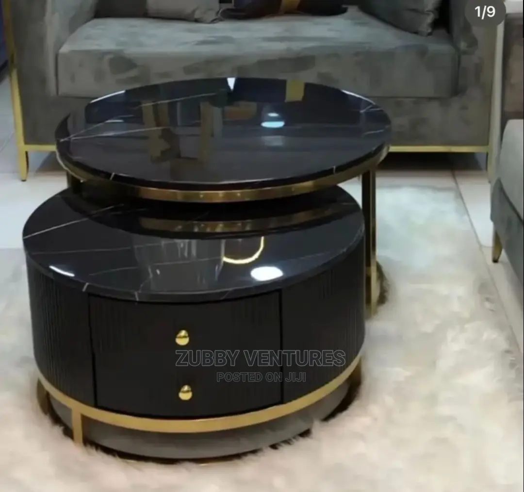 Exquisite Adjustable Double Centre Table