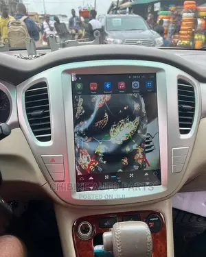 Highlander 2002-2007 Tesla Android, With Reverse Camera
