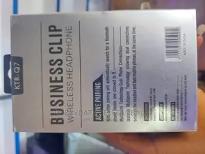 Business Clip Wireless Bluetooth Headphone