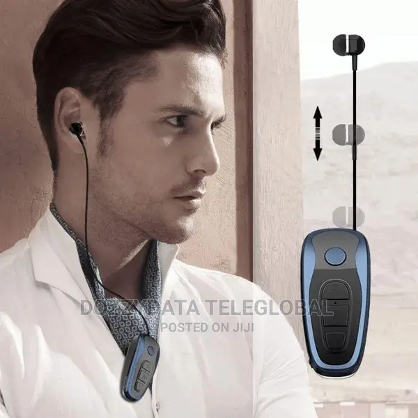 Business Clip Wireless Bluetooth Headphone