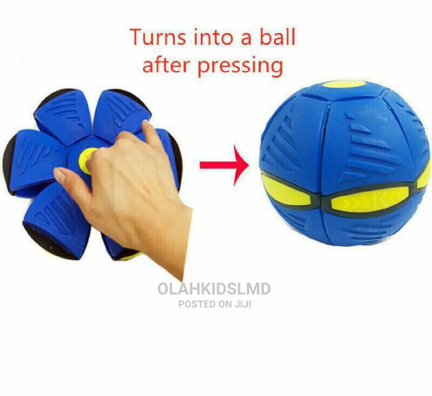 Collapsible Fyling Dics Ball