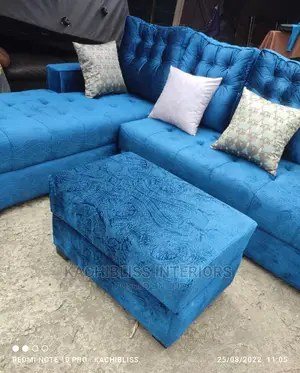 L-Shape Sofa Ottoman