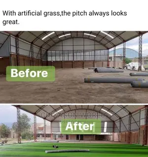 50MM Artificial Football  Grass