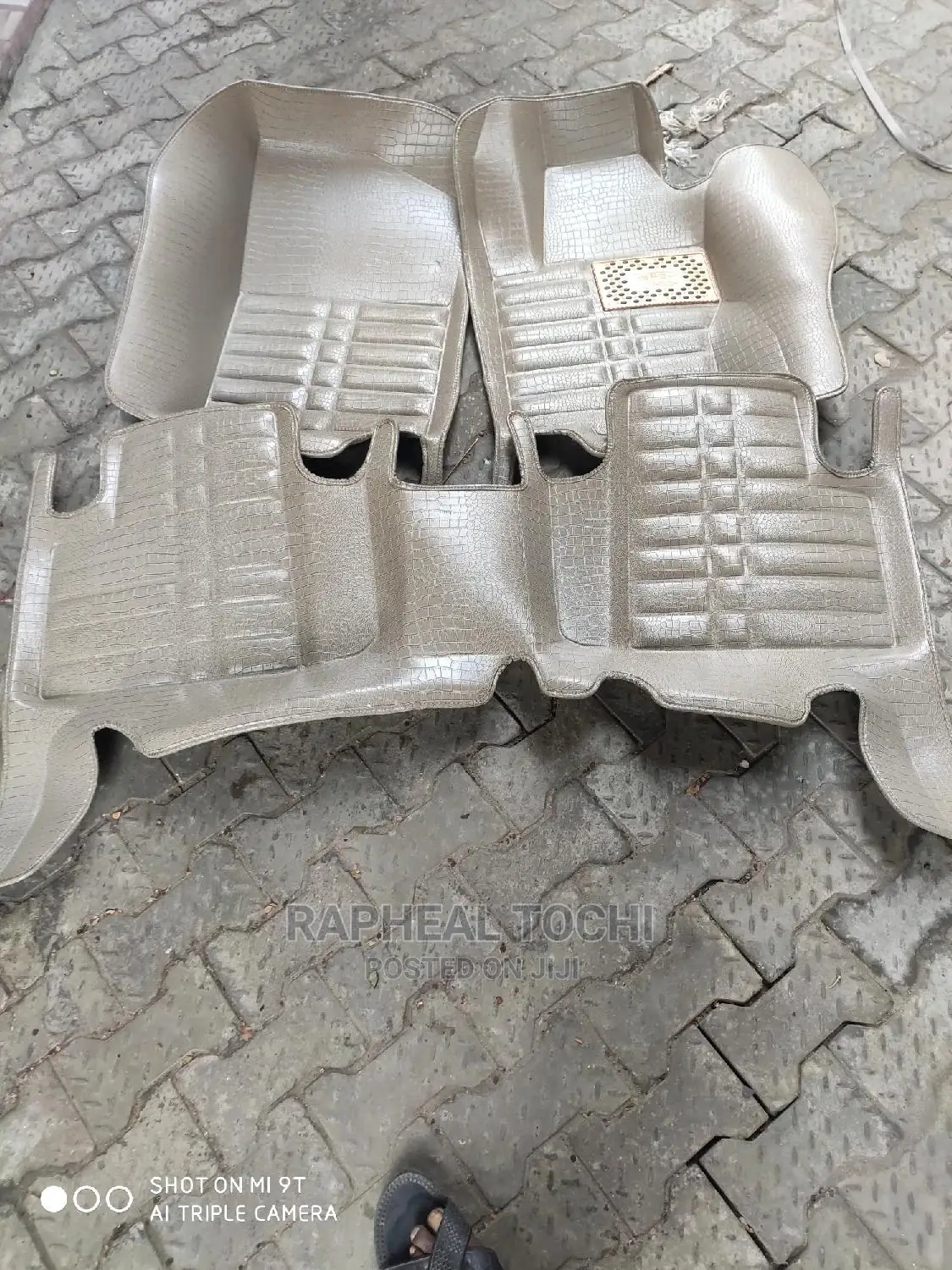 Car Animal Leather Foot Mat