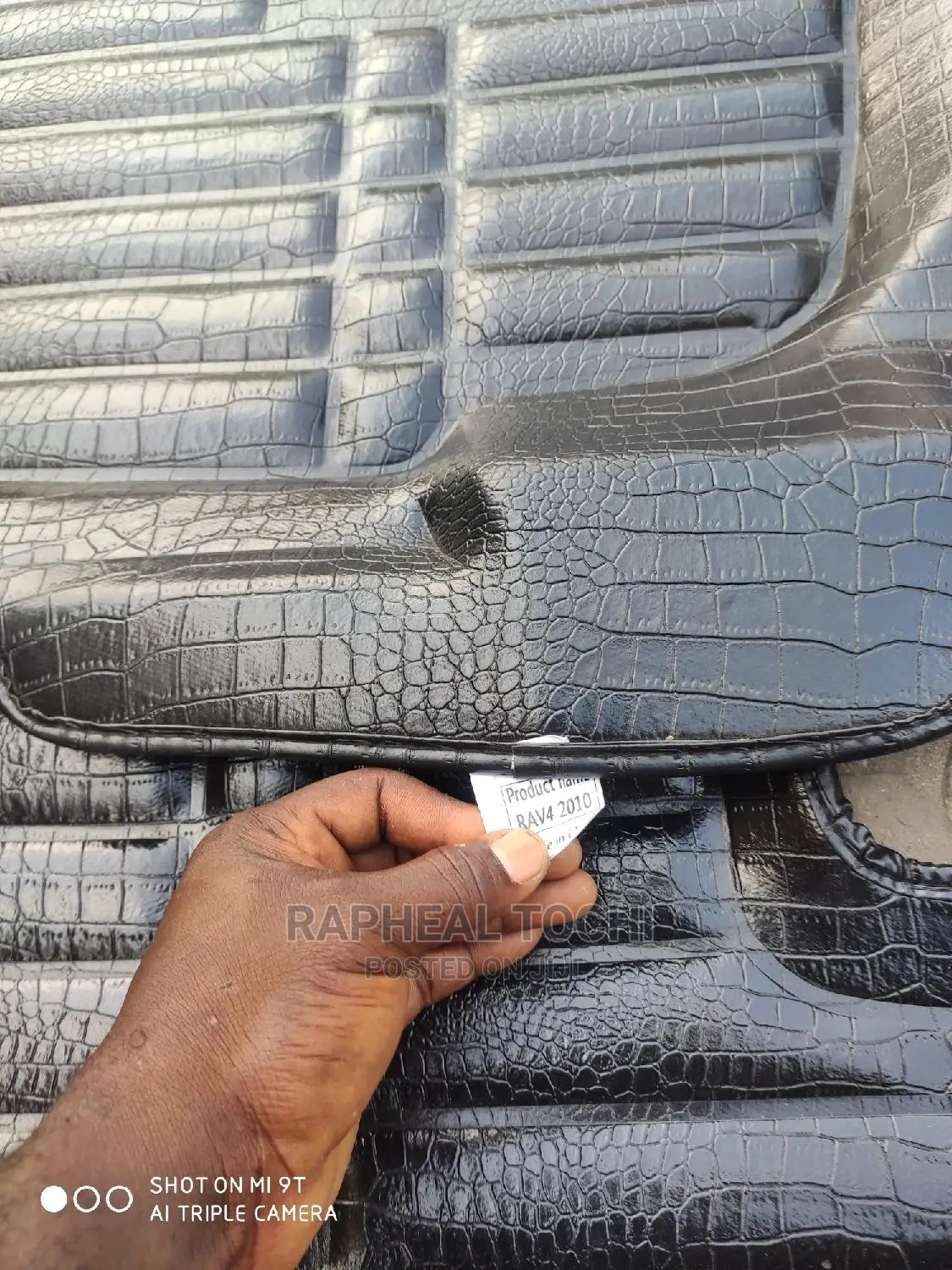 Car Animal Leather Foot Mat