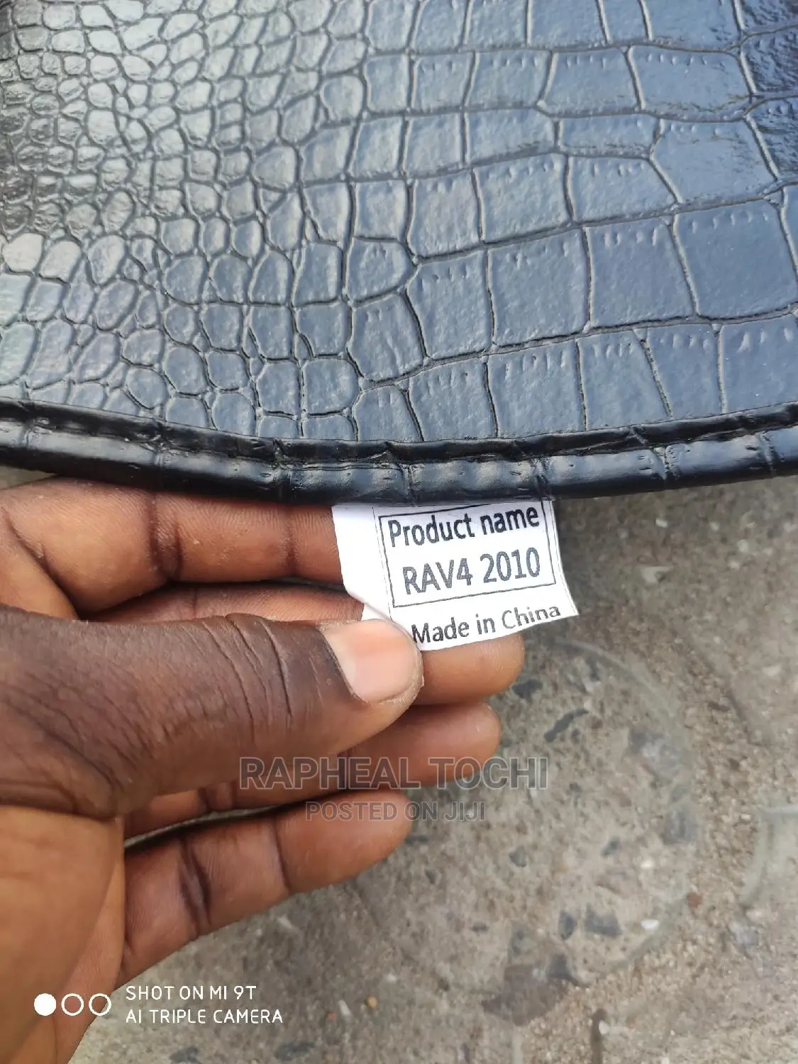 Car Animal Leather Foot Mat