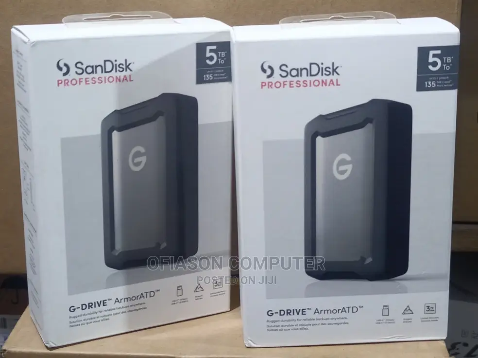Sandisk Professional G-Drive 5TB