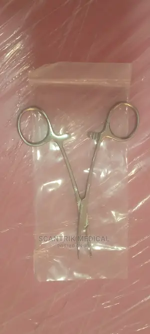 Medical Mosquito Hemostat Curved
