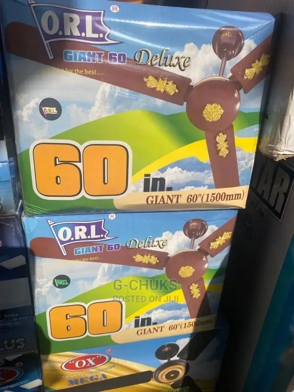 Orl Ceiling Fan Giant 60 in Lagos Island (Eko) Home Appliances, G