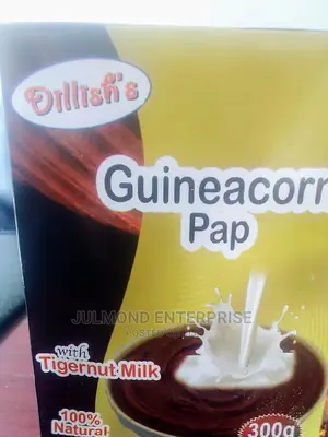 Guinea Corn and Maize Pap With Tigernut Milk