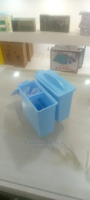 Plastic Slides Staining Rack Dish Set
