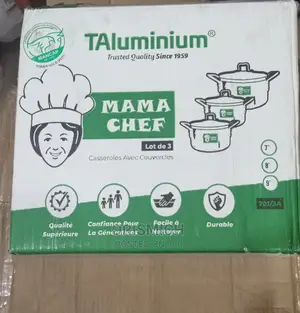 3pcs Aluminum Pots