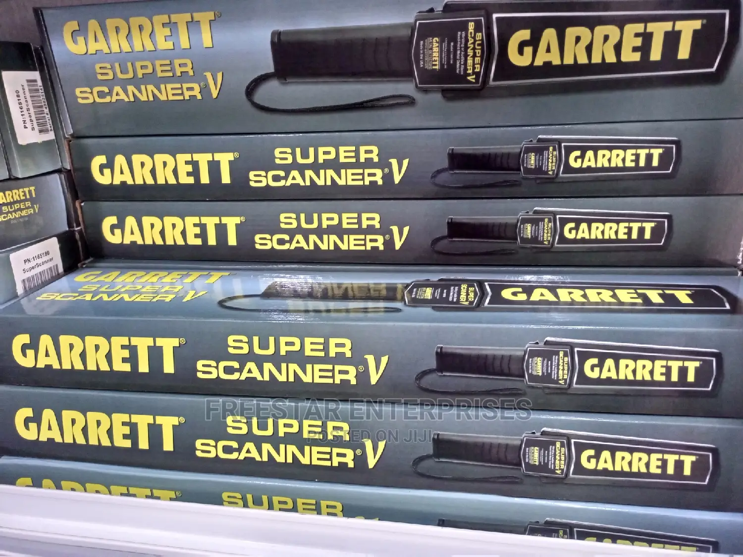 Garrett Super Scanner v Hand-Held Security Metal Detector.