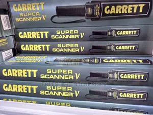 Garrett Super Scanner v Hand-Held Security Metal Detector.
