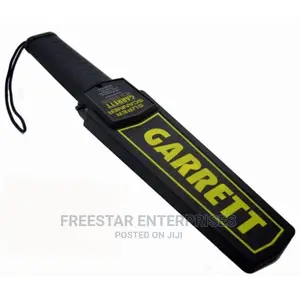 Garrett Super Scanner v Hand-Held Security Metal Detector.
