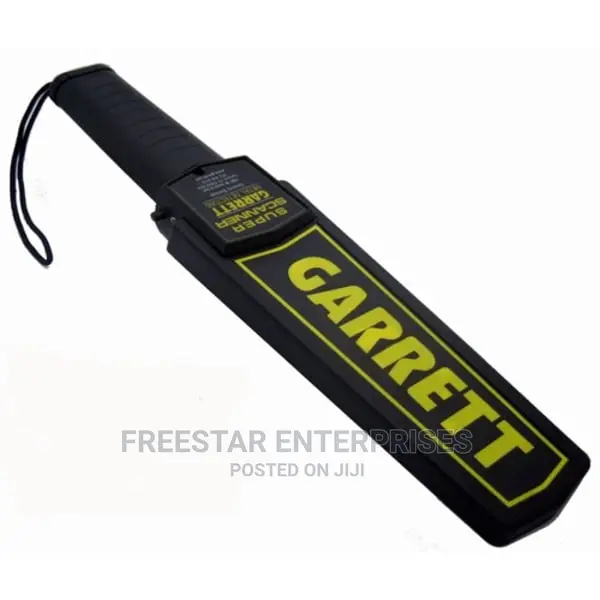 Garrett Super Scanner v Hand-Held Security Metal Detector.
