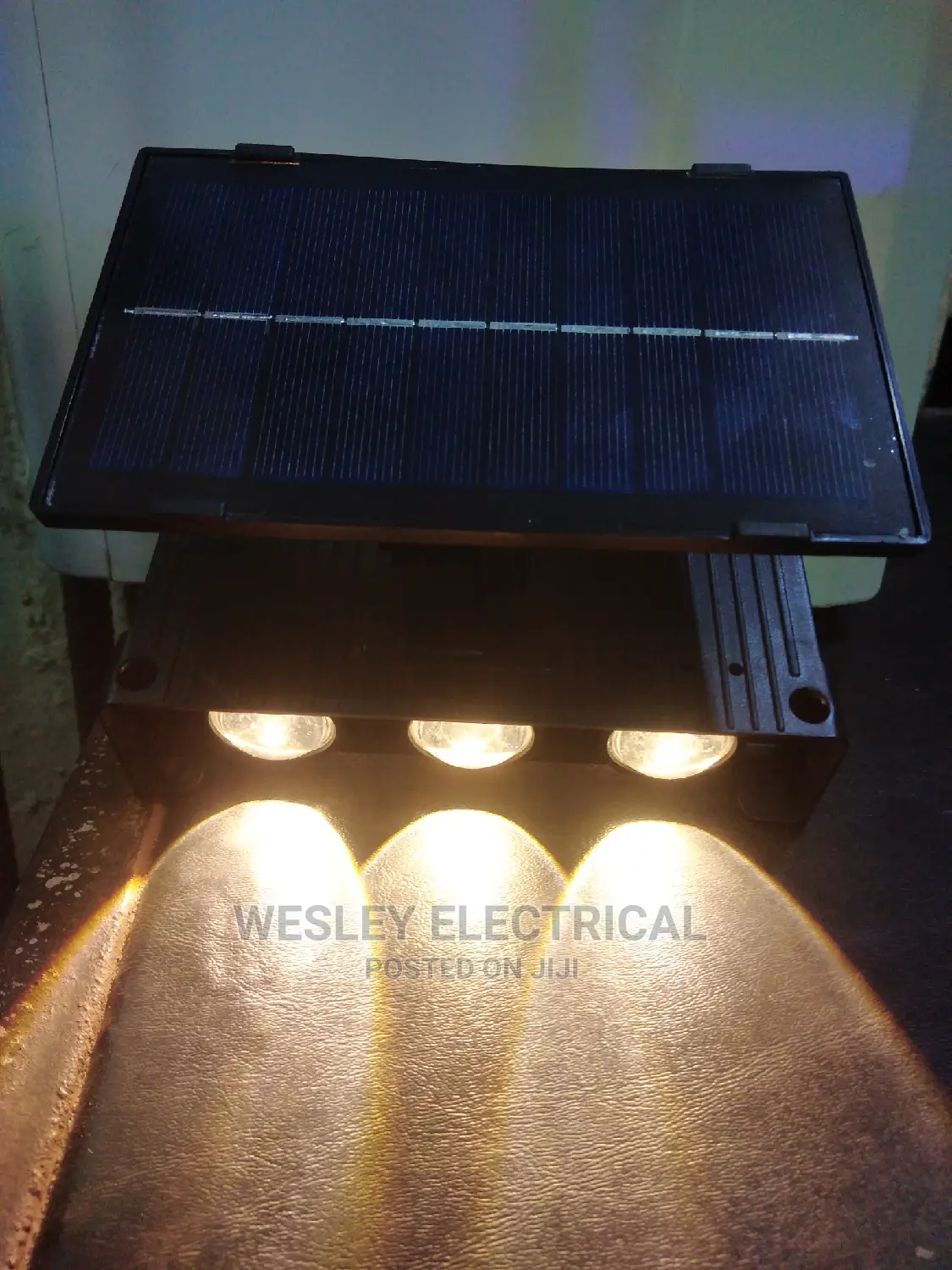 Solar Security Fence Light