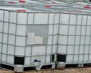 White Ibc Tank 1000 Litres For Storage N Fish Bond