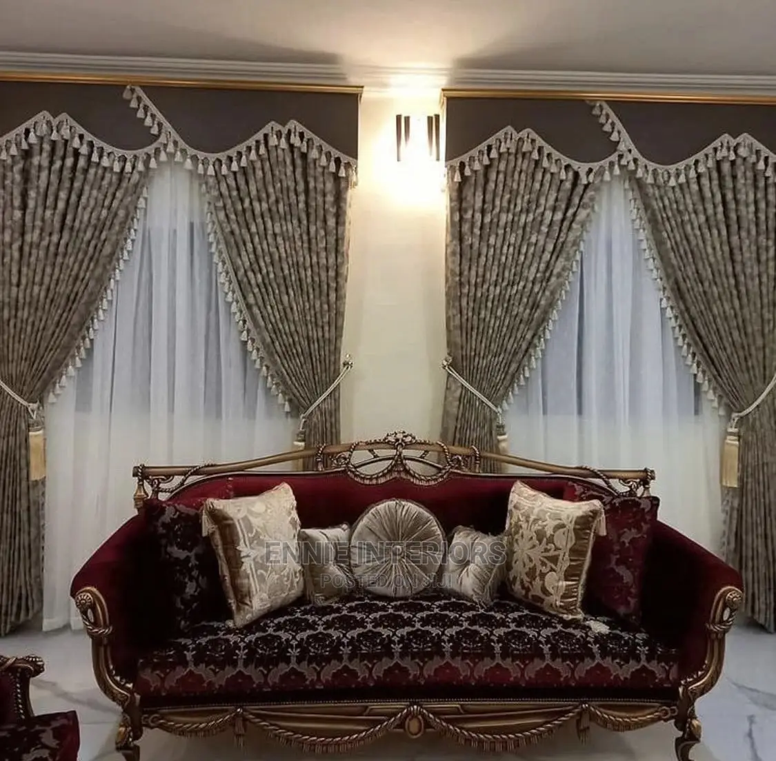 Curtains and Interior Decorations
