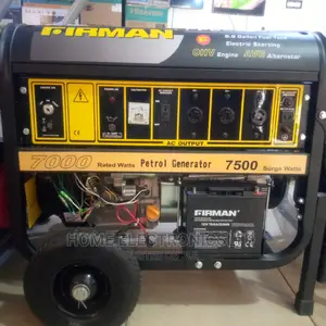 Firman Generator 7 KVA 100 Percent Cooper