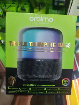 Photo - Oraimo Colorful Light Thumping Bass Wireless Soundbar|Flow