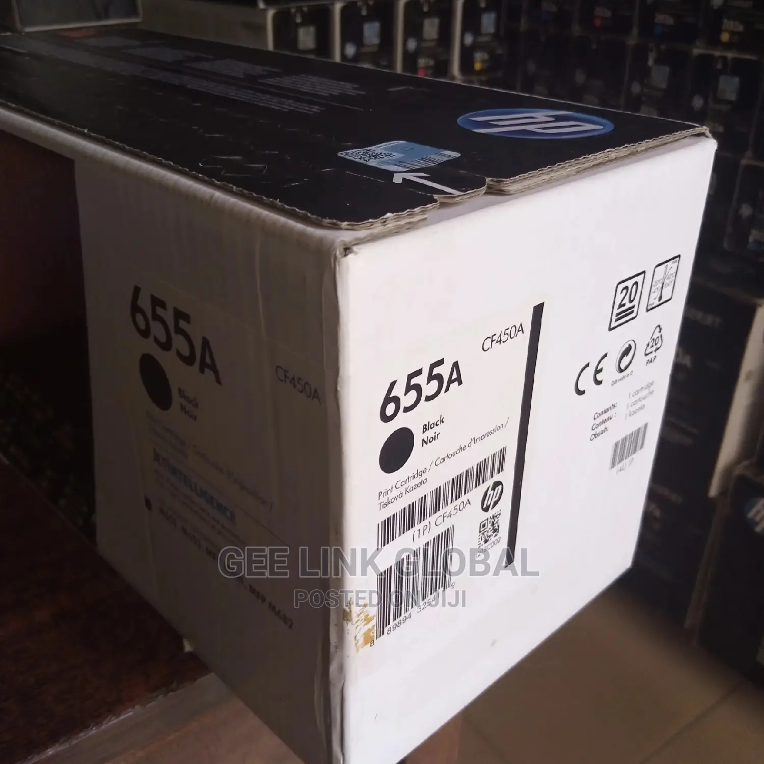 Hp Genuine Toner 655a Black