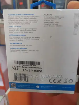 Tecno Ace-A3